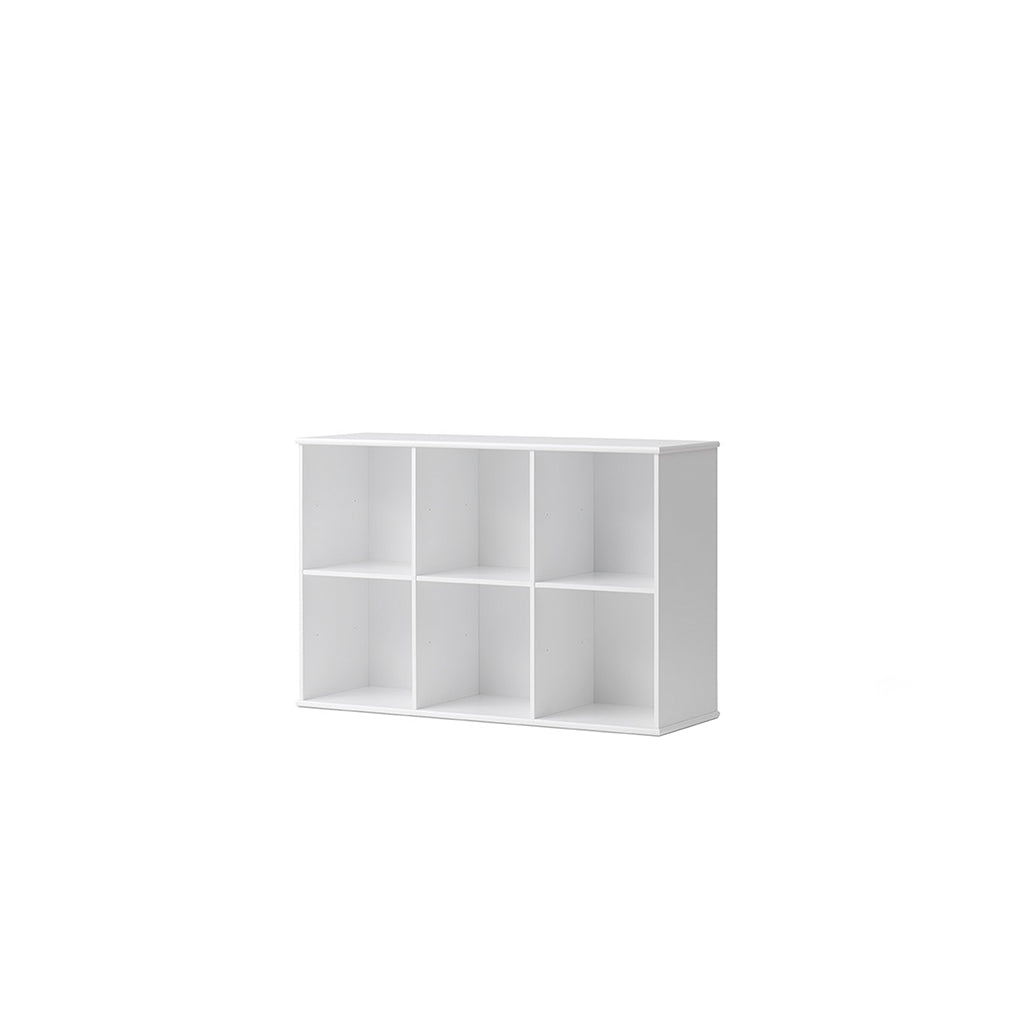 Oliver Furniture Wood reol, 3x2 rom - med eller uten horisontal sokkel