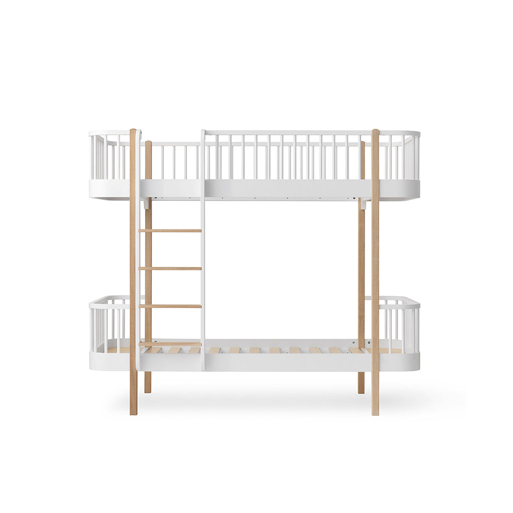 Oliver Furniture Wood Original køjeseng eg stige front