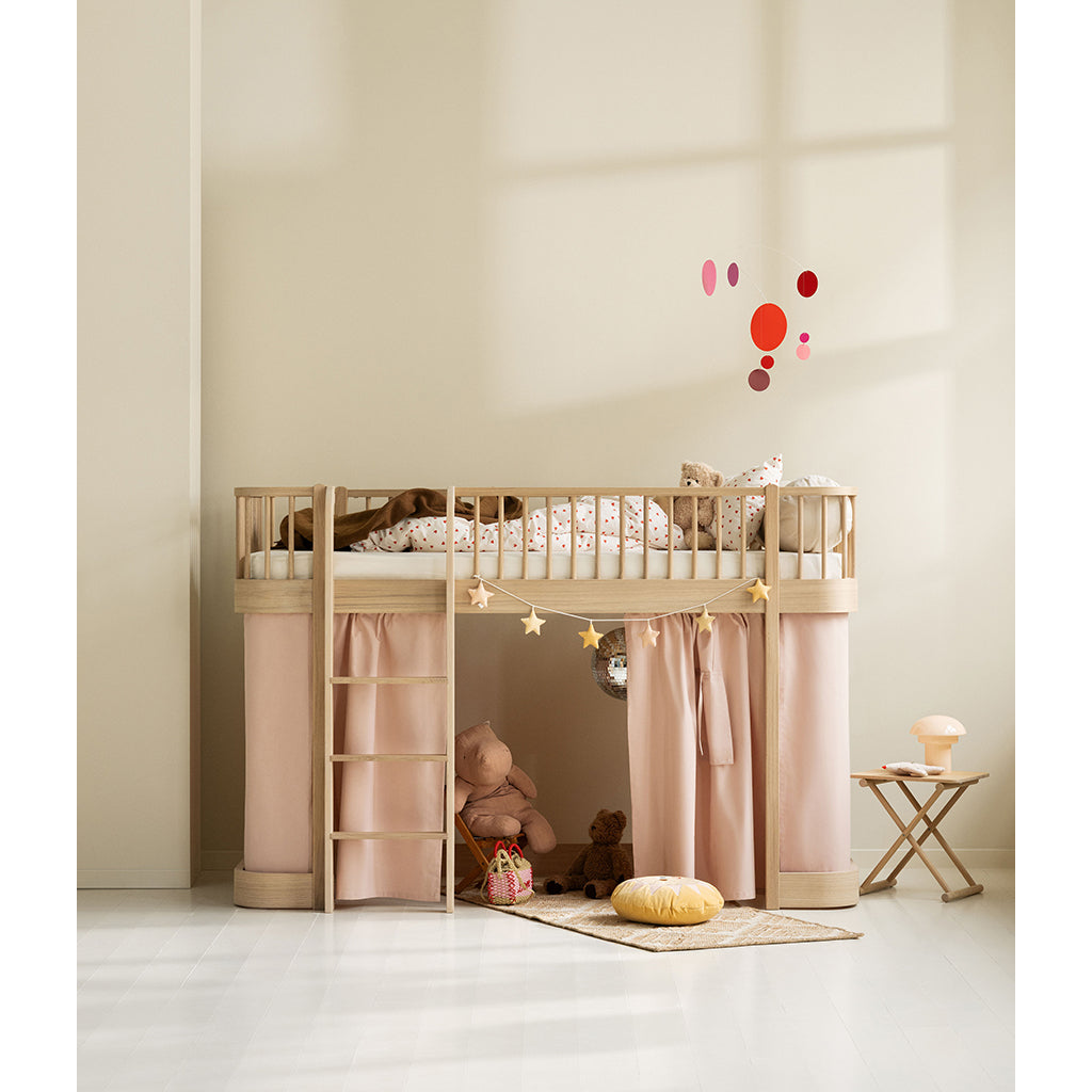Oliver Furniture, Wood Original, halvhøy seng - Eik