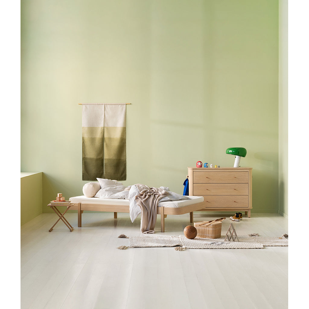 Oliver Furniture, Wood Lounger, 120 x 200 cm - Eik