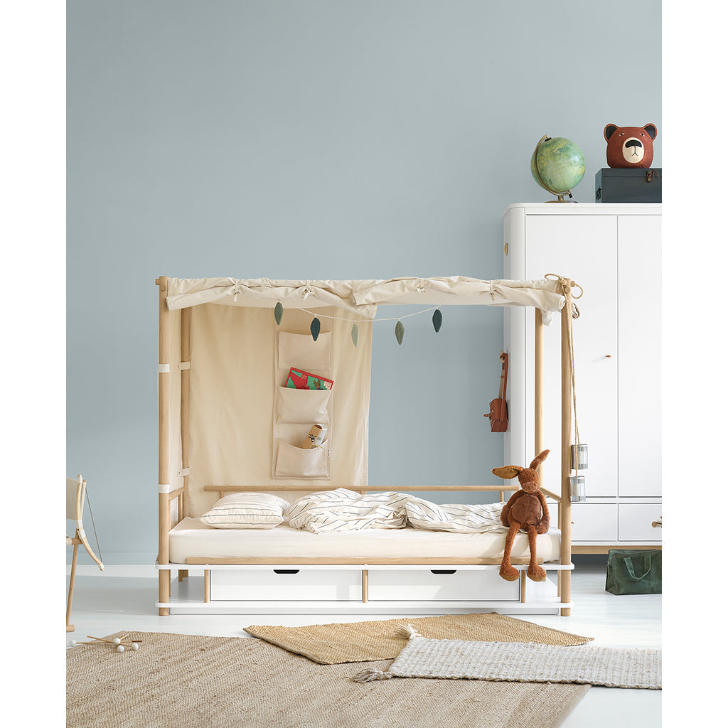Oliver Furniture, Camp Himmelseng – Hvit/Eik