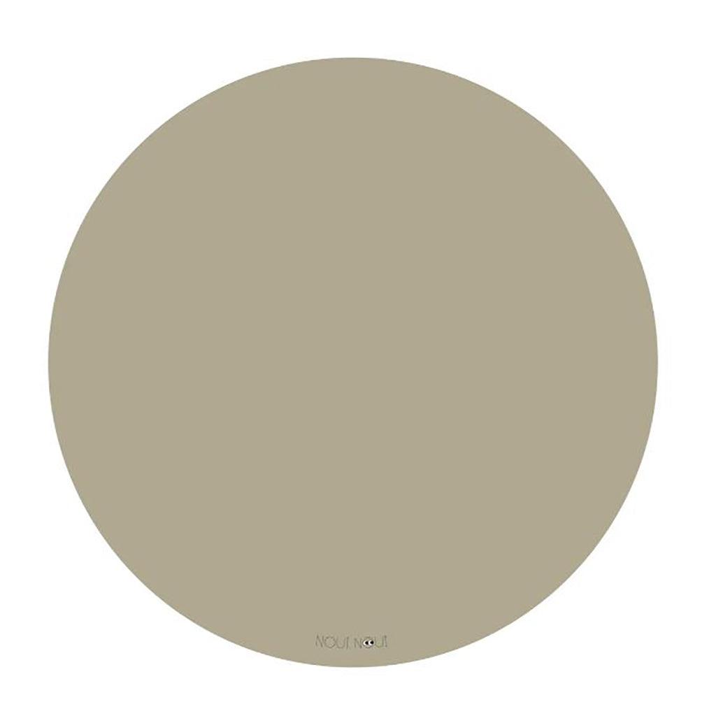 Noui Noui Gulvmatte, stolunderlag, rundt - Olive Hazel
