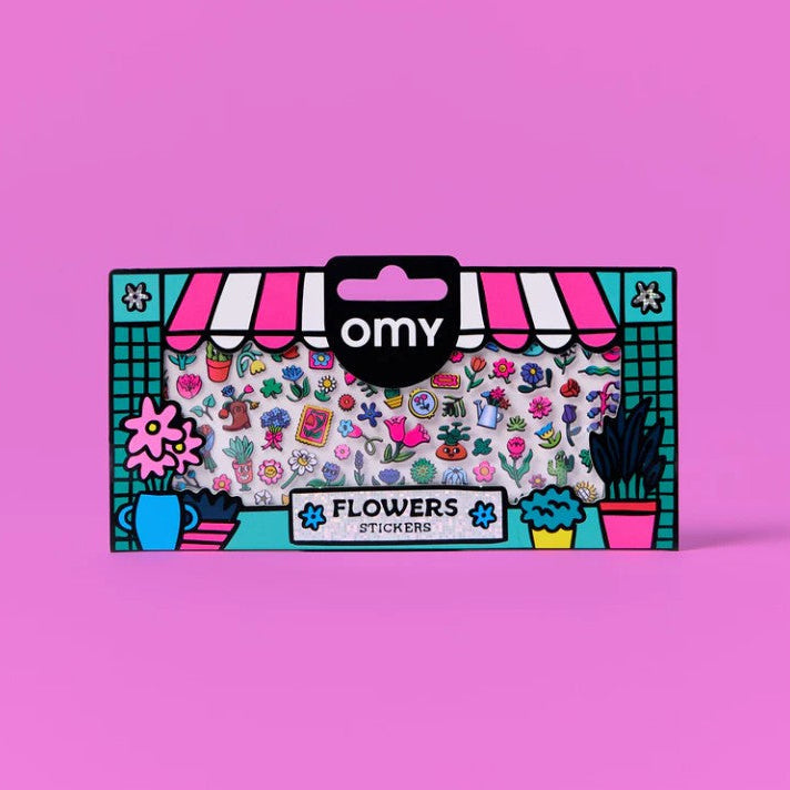 Klistermærker børn – Omy Flowers stickers
