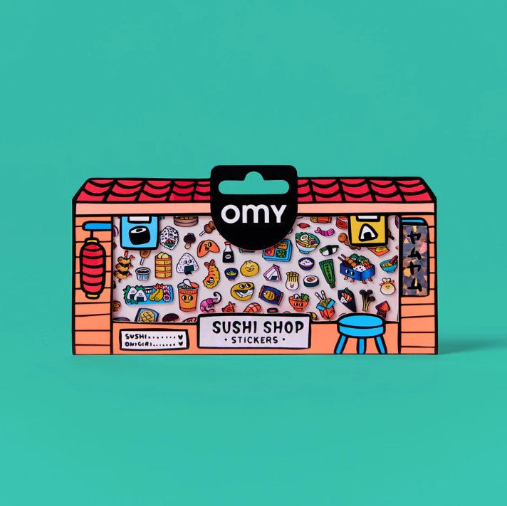 Klistermærker børn – Omy Sushi stickers