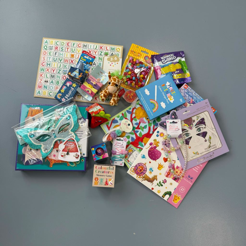 Ferdig pakkekalender, Jente 3-4 år