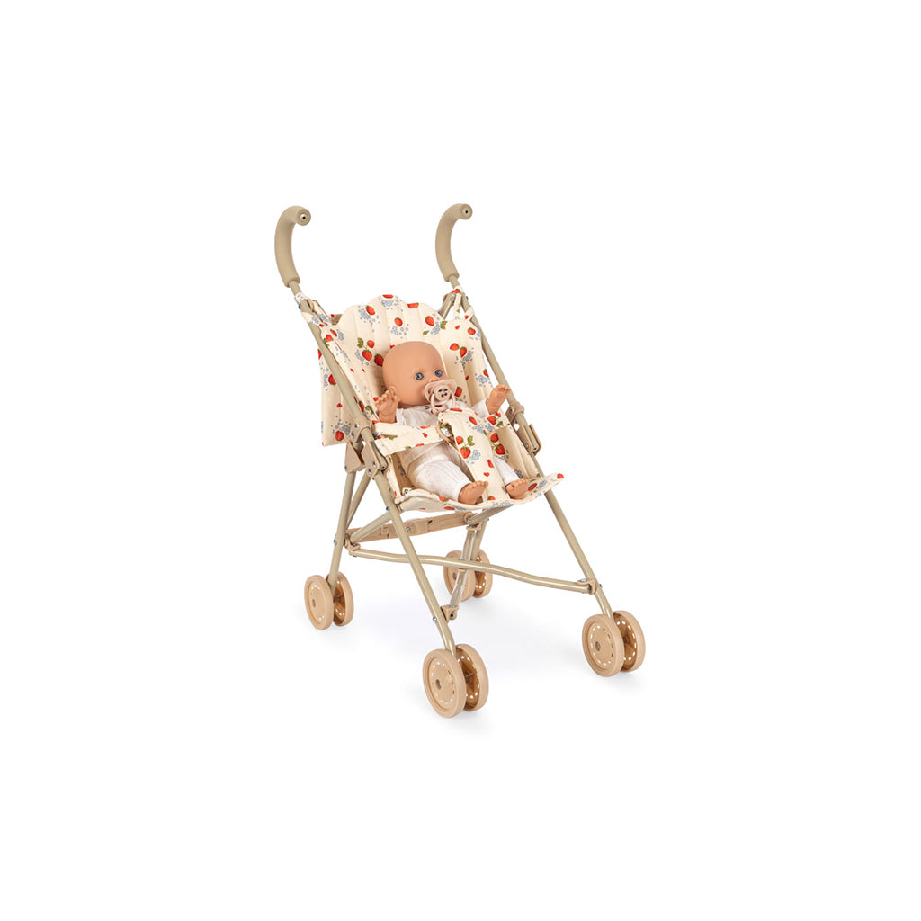 Konges Sløjd Coco dukke og klapvogn i gaveeske - fås kun hos Lirum Larum Leg