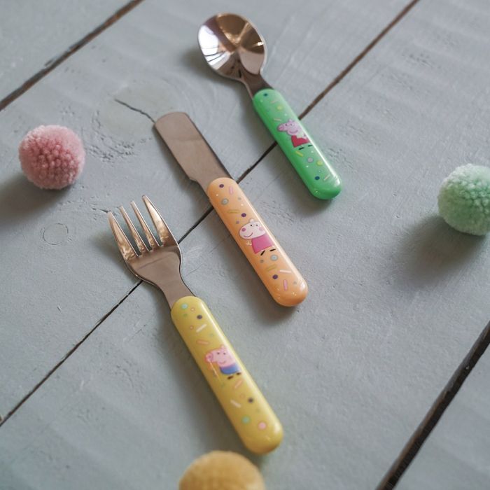 Petit Jour Paris, bestikksett – Peppa Gris
