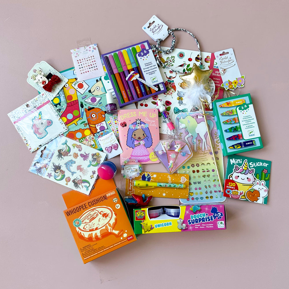 Ferdig pakkekalender, Jente 3-4 år