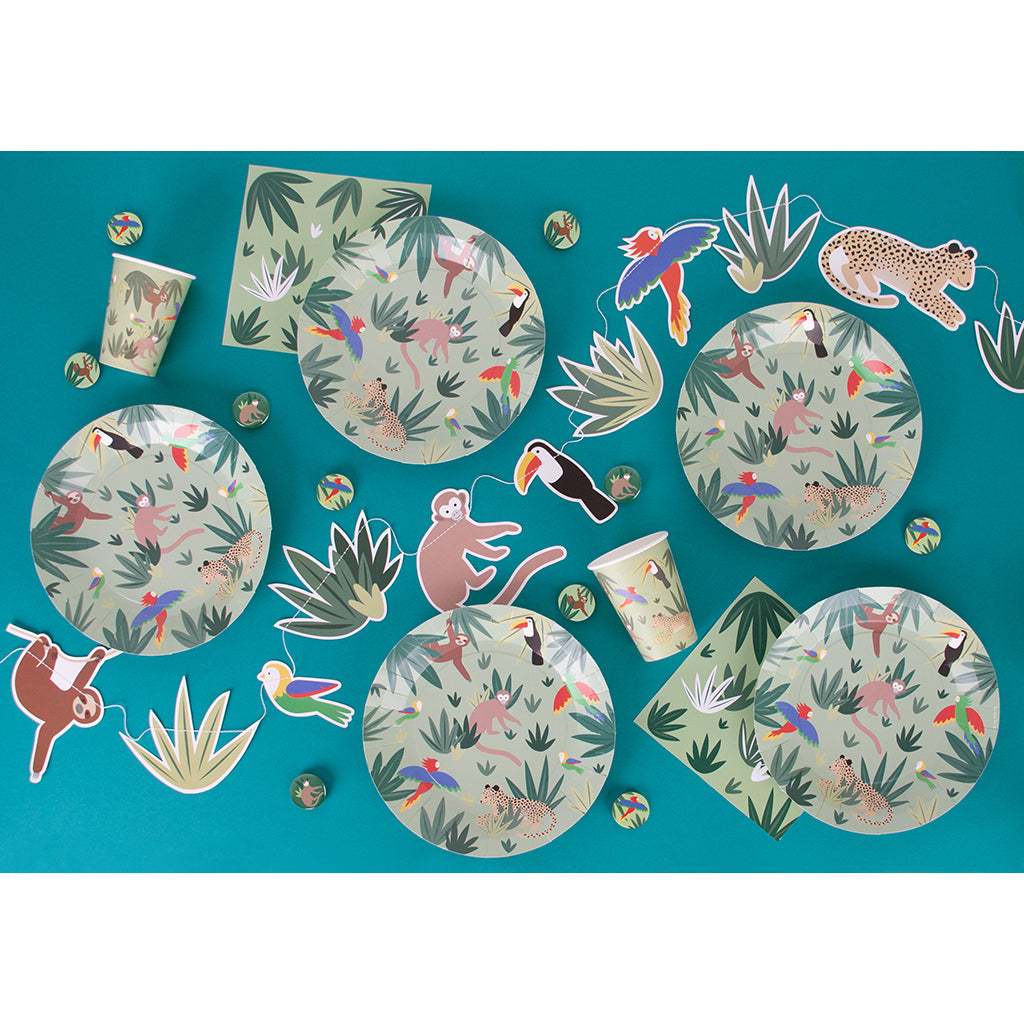 My Little Day papirguirlande, 3 m - Tropical