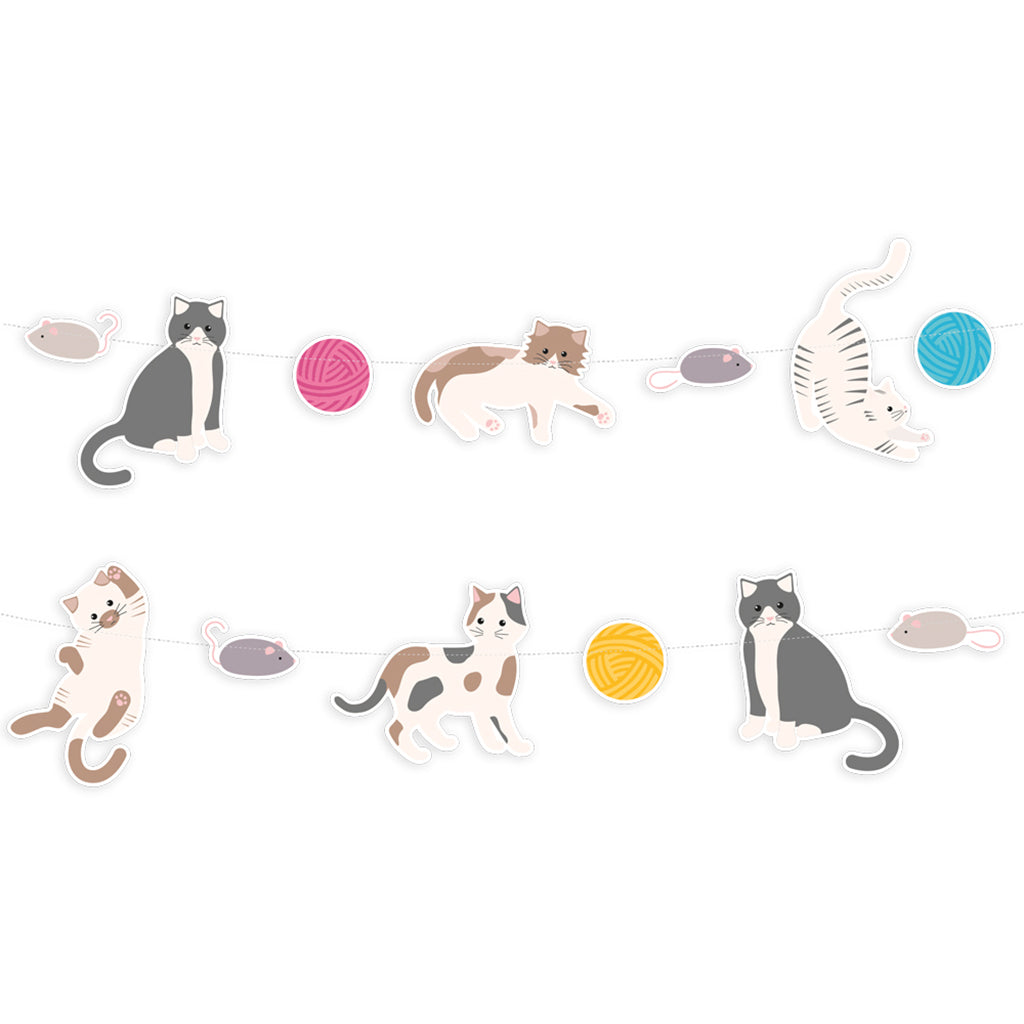 My Little Day papirgirlande, 3 m – Cat