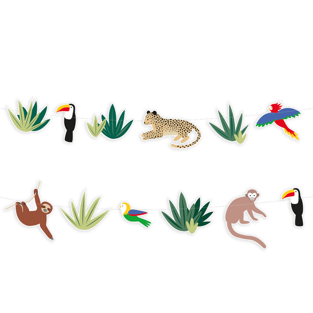My Little Day papirguirlande, 3 m - Tropical