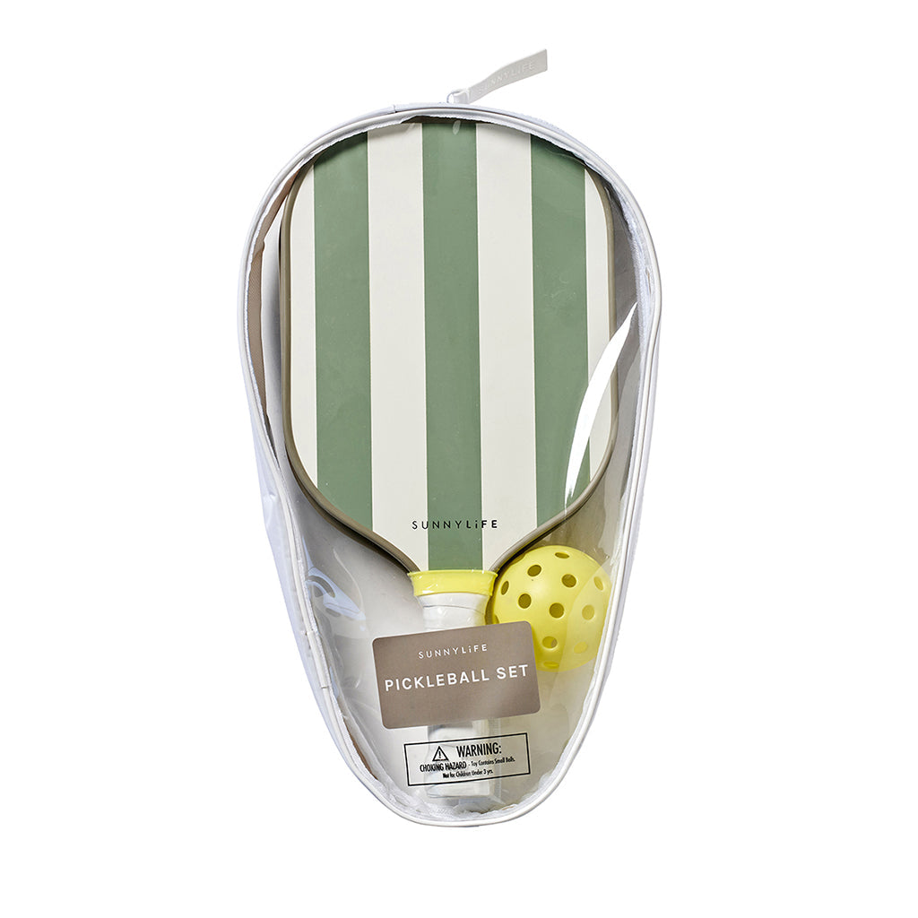 Sunnylife Pickleball Sett, Seagrass Sage