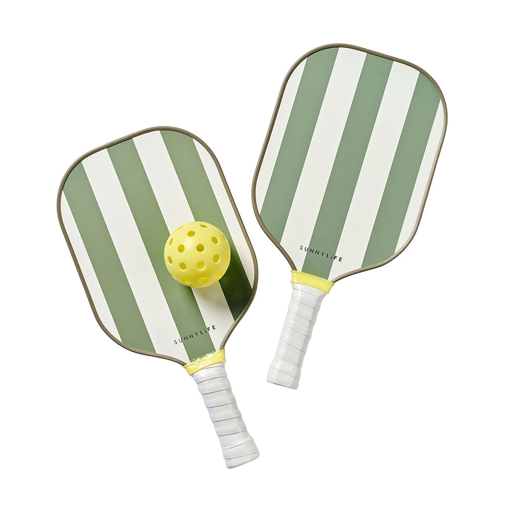 Sunnylife Pickleball Sett, Seagrass Sage
