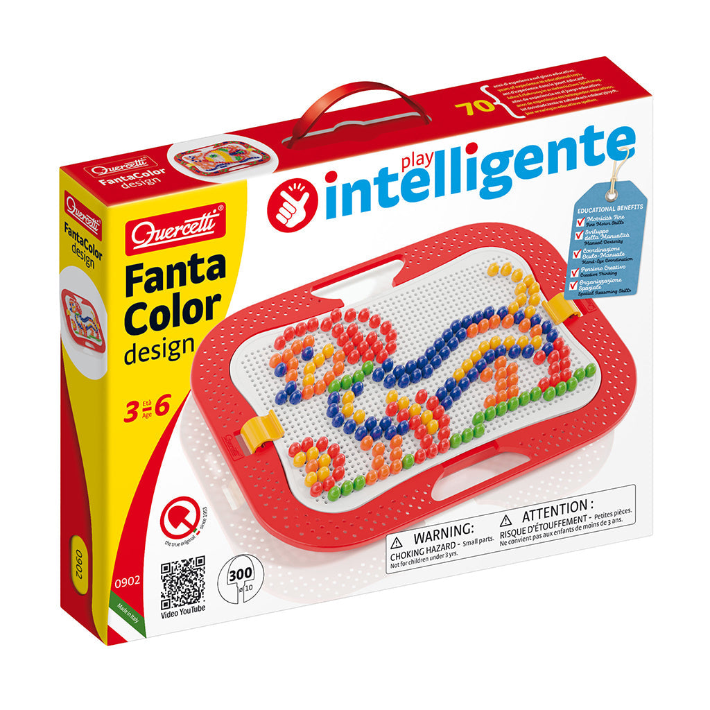 Quercetti Fanta Color sømbræt med 300 søm