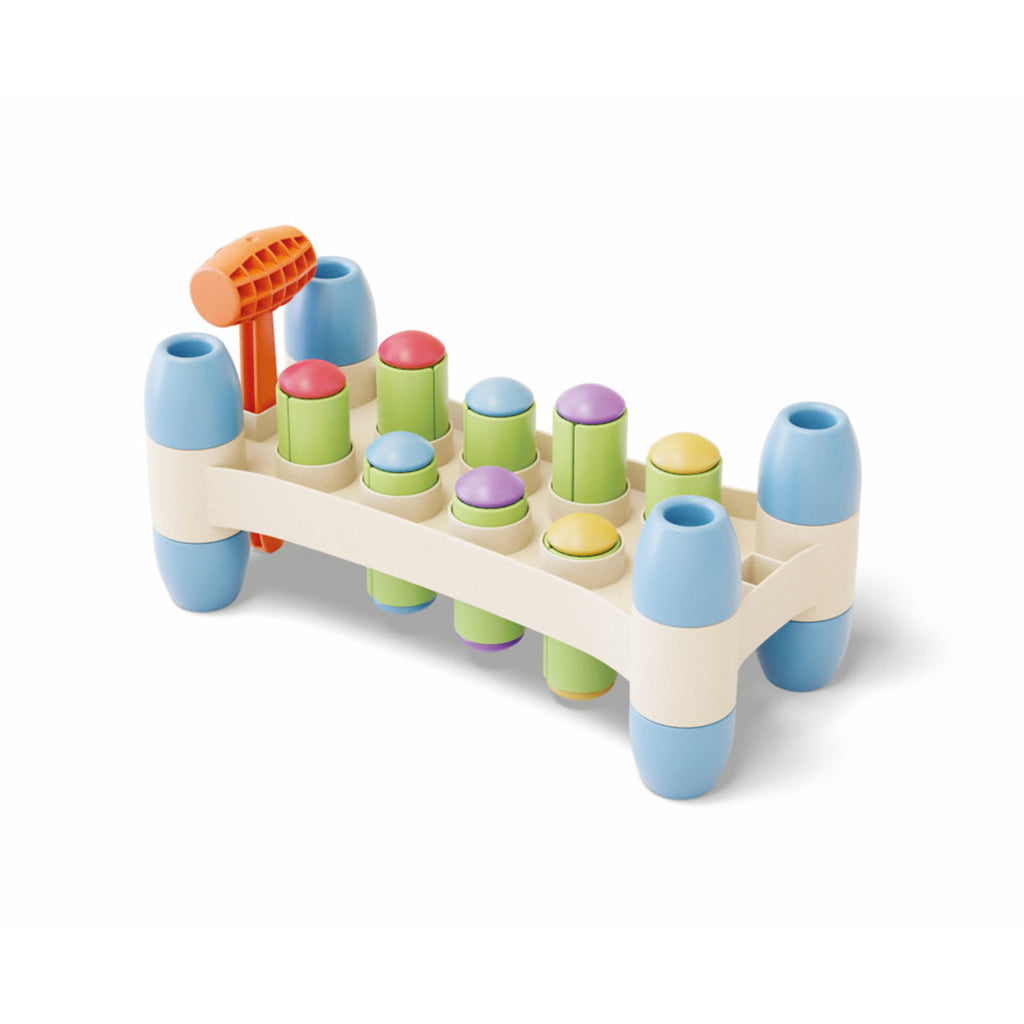 Quercetti PlayEco+ hammerlek, Hammer Peggy - Fra 18 mnd.