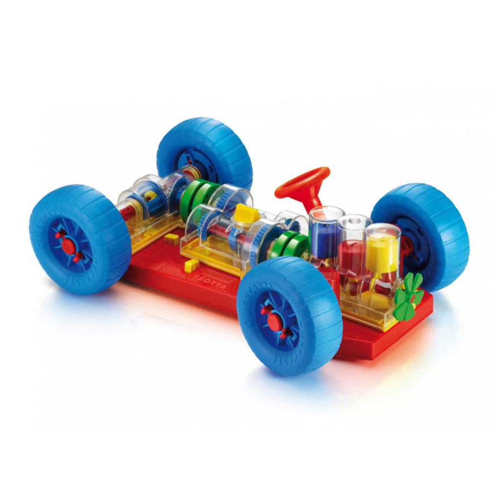 Quercetti Isotta Discovery mekanisk bil modelbillede
