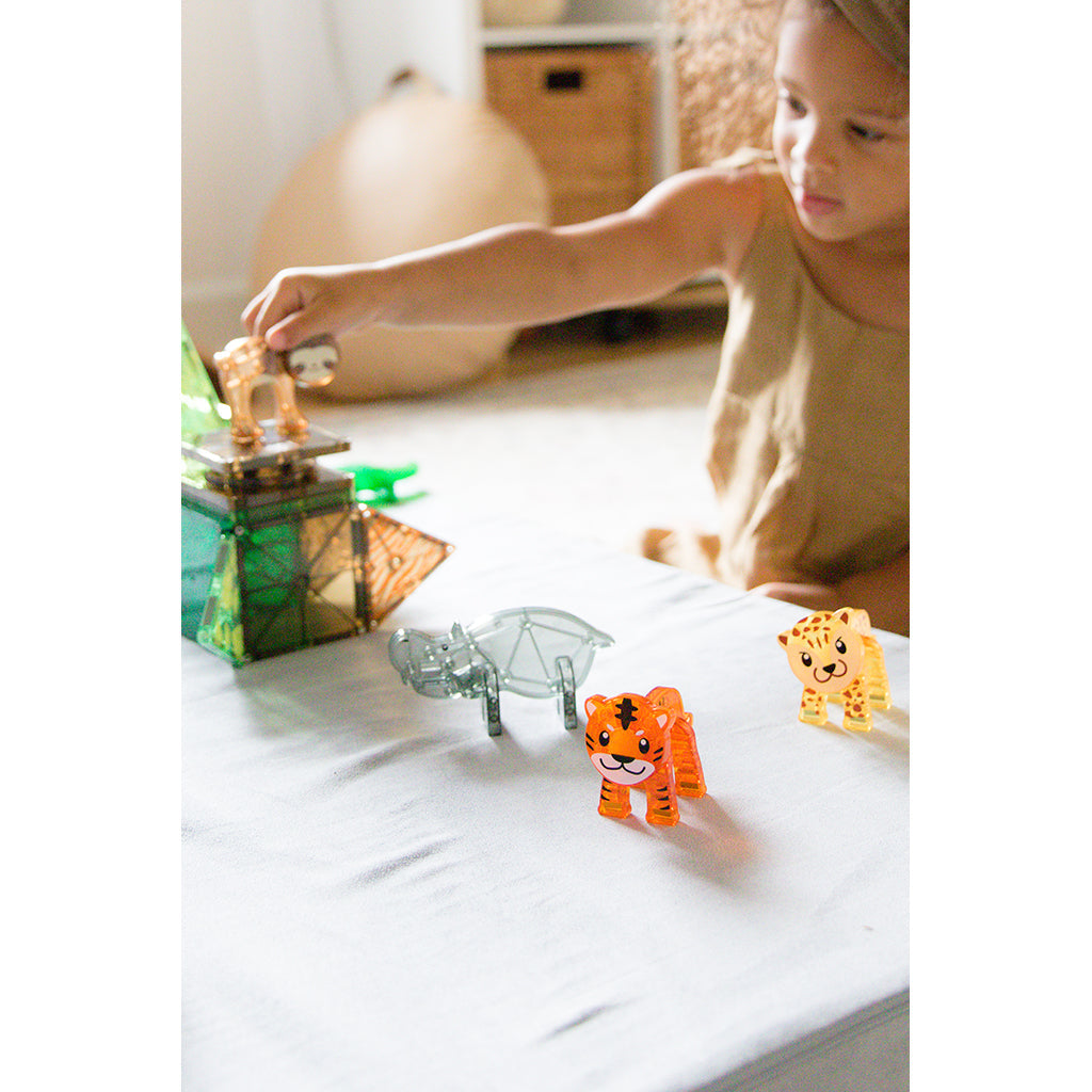 Magna-Tiles Jungle dyr, 25 deler