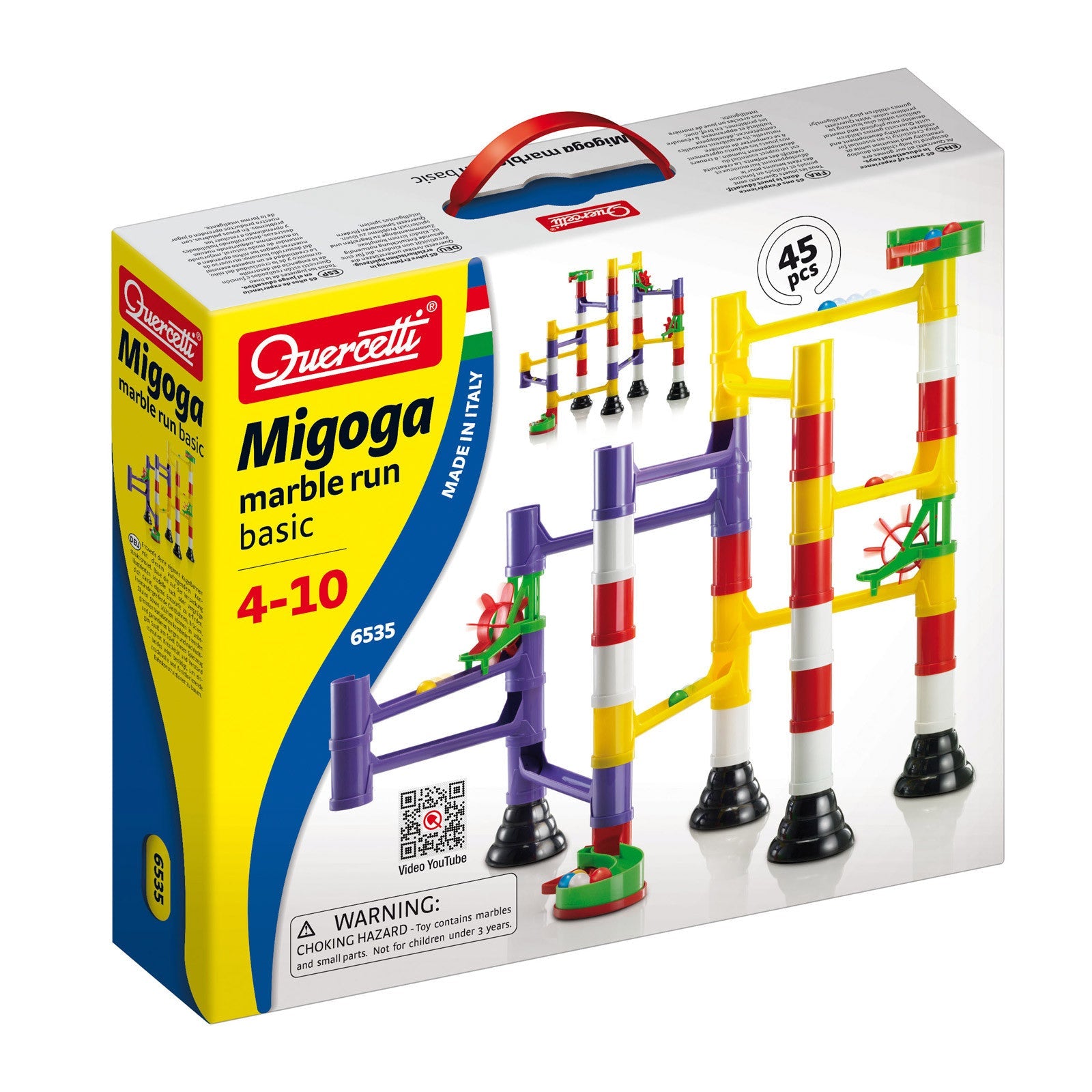 Quercetti kulebane, Migoga marble run - Basic