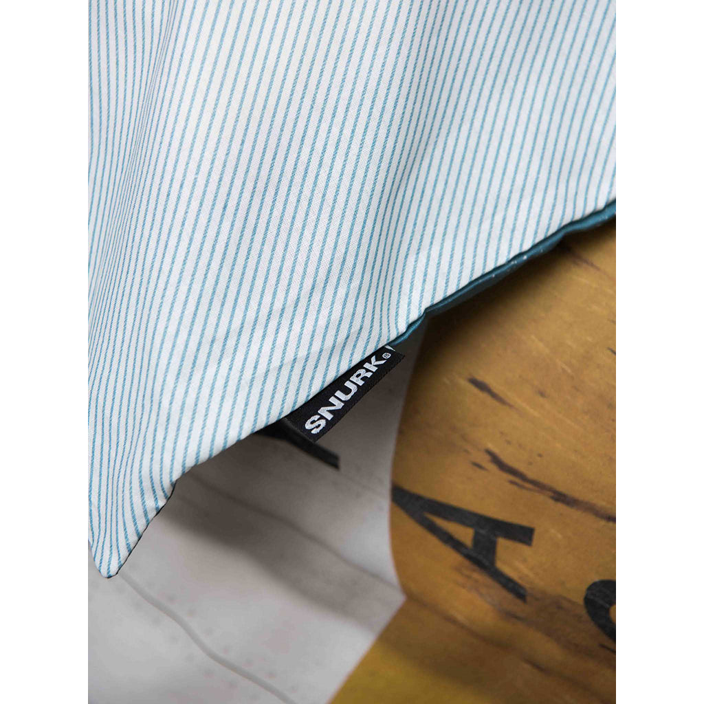 Snurk voksensengetøy, økologisk - Rocket smokey blue