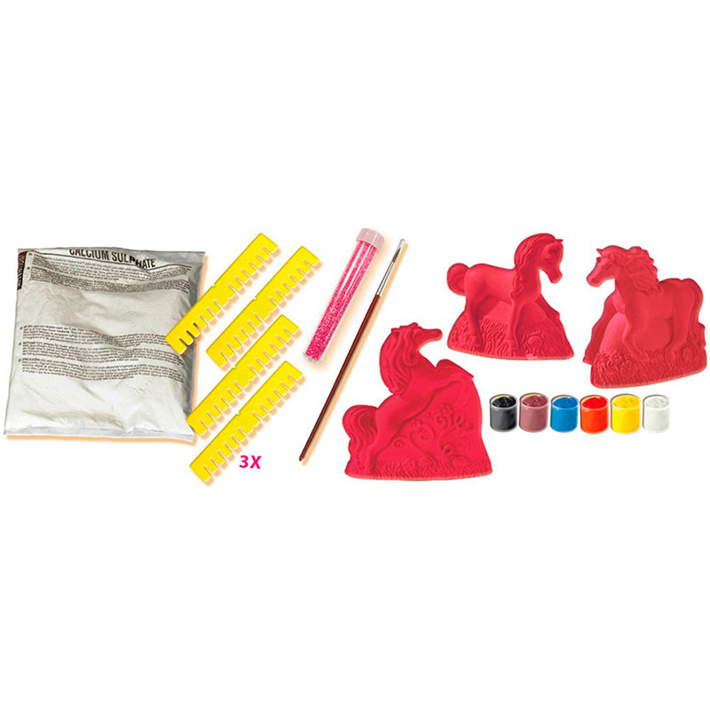 SES Creative Kreativ eske, støp og mal - Hest