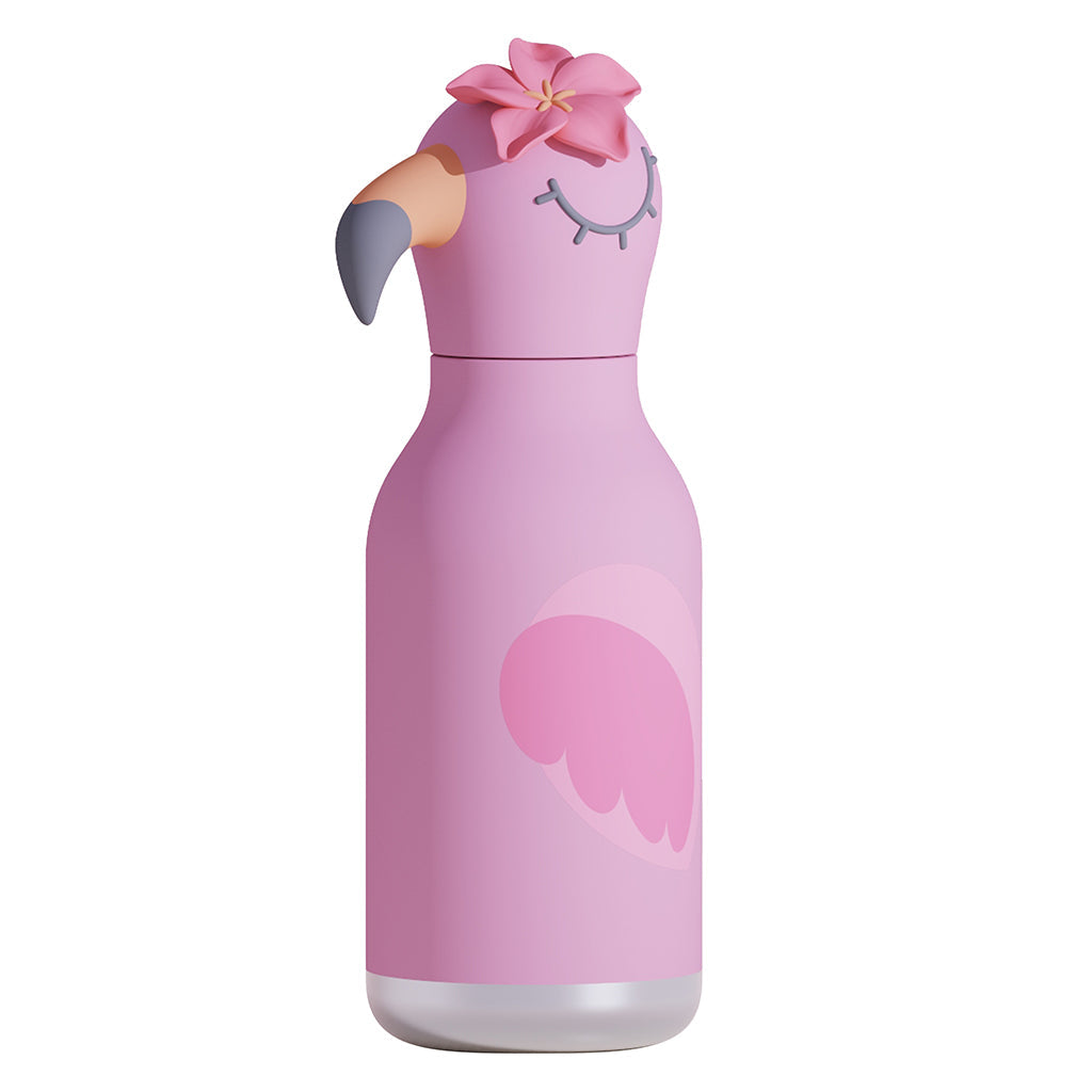 Asobu Bestie Animal termo drikkedunk, 460 ml – Flamingo