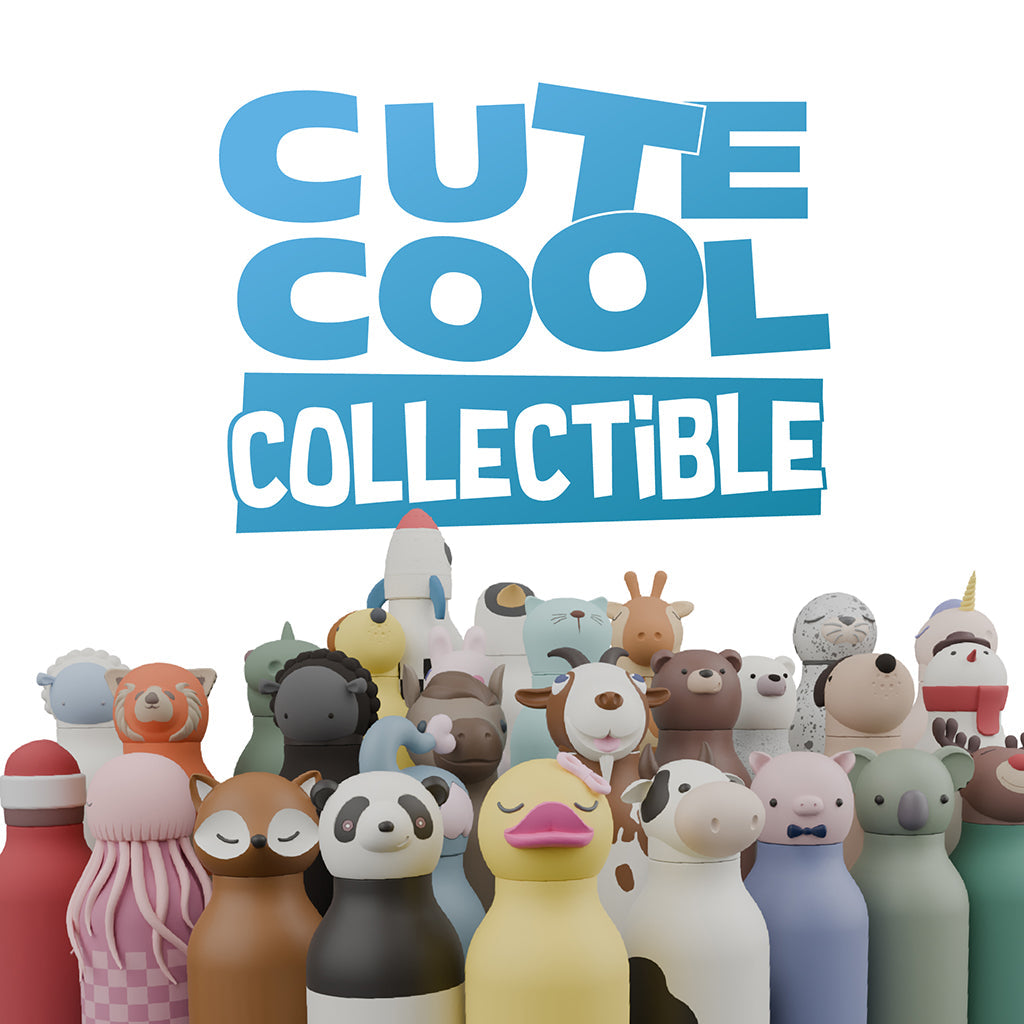 Asobu Bestie Animal termo drikkeflaske, 460 ml. - Hest