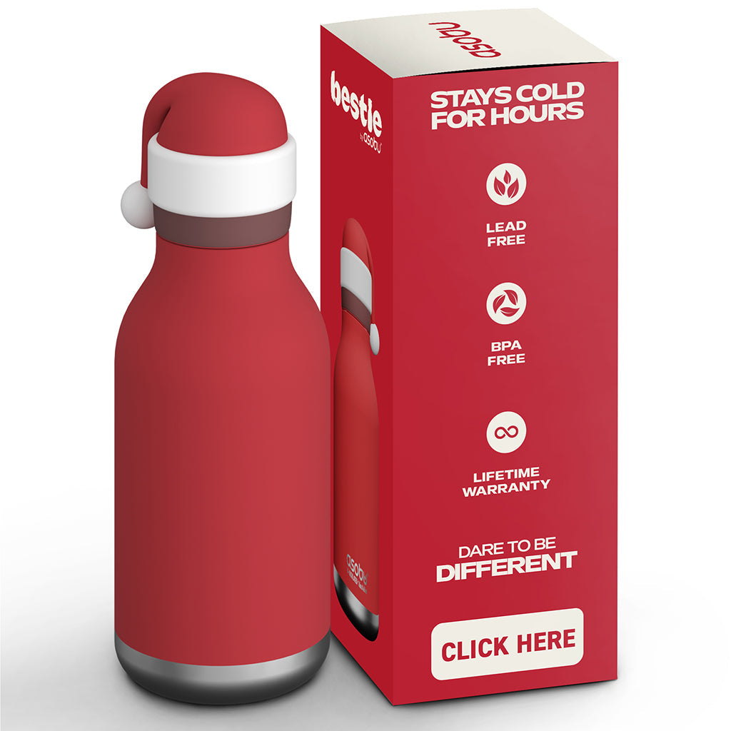 Asobu Bestie Animal termos drikkeflaske, 460 ml. - Julenissen