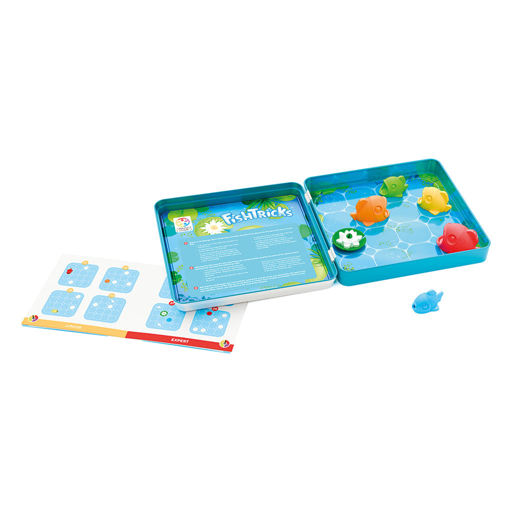 SmartGames FishTricks, Magnetisk reisspill med fiske-triks