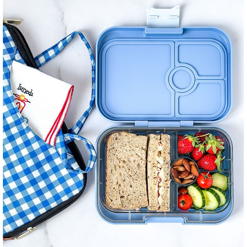 Yumbox matboks med 4 rom, Panino, Jungle - Sage Green