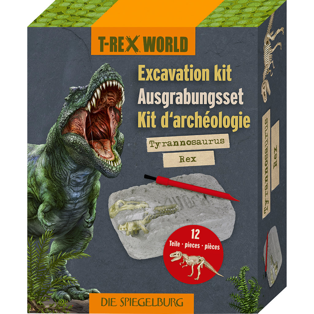 Spiegelburg, Udgravningssæt - T- Rex, udgravningslegetøj for børn