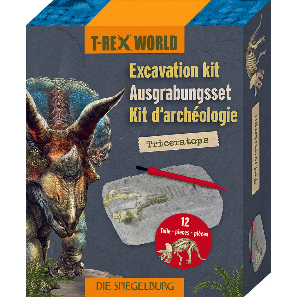 Spiegelburg, Utgravingssett – Triceratops