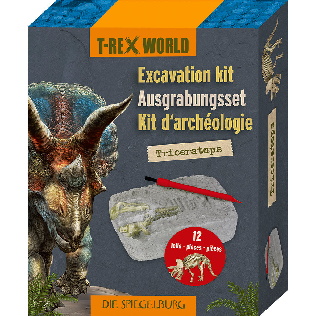 Spiegelburg, Utgravningssett - Triceratops
