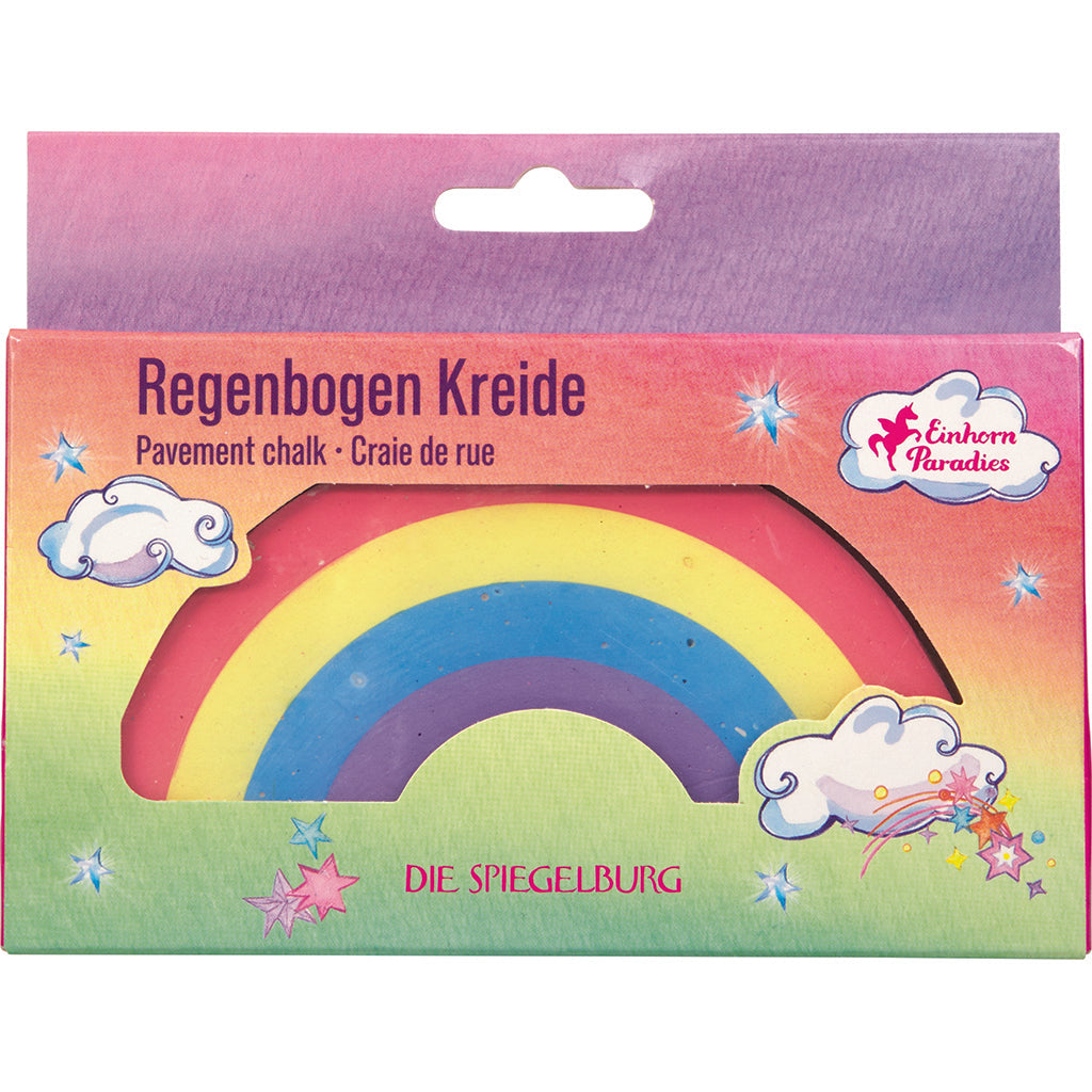 Spiegelburg gadekridt, Regnbue