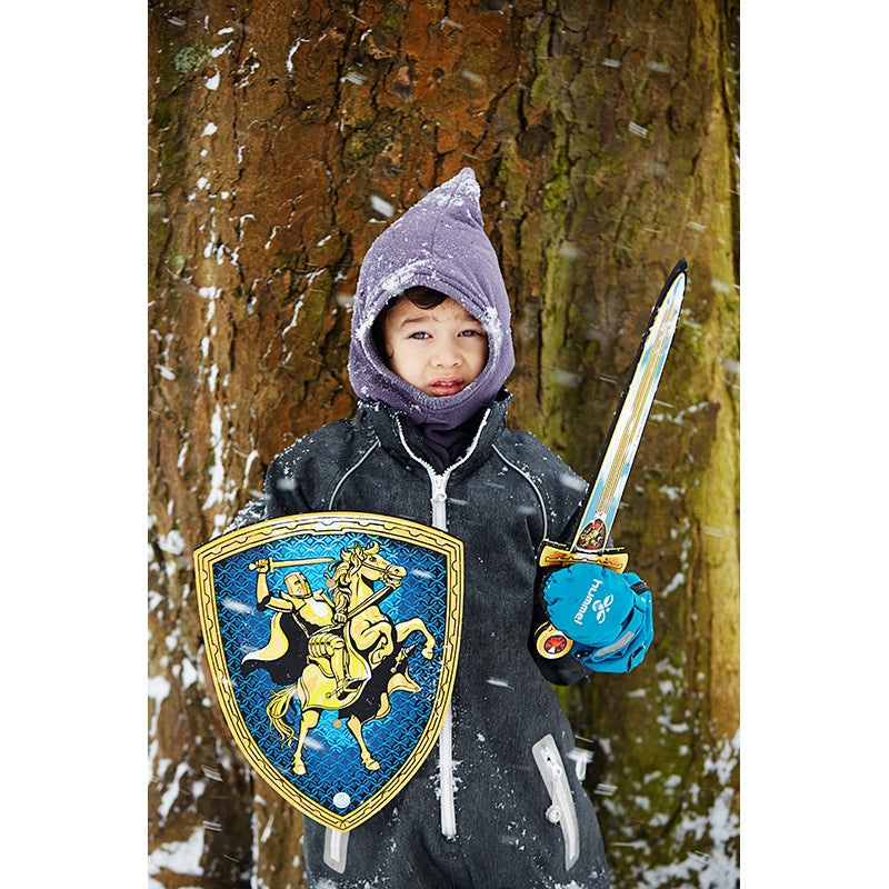 Riddersett m. sverd og skjold