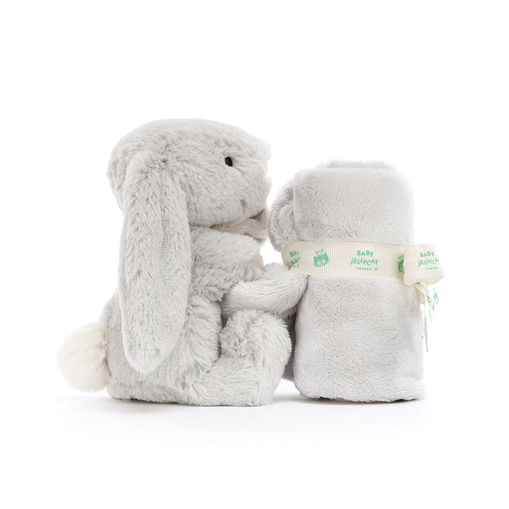 Baby Jellycat kosedyr, Bashful koseklut - Sølv kanin