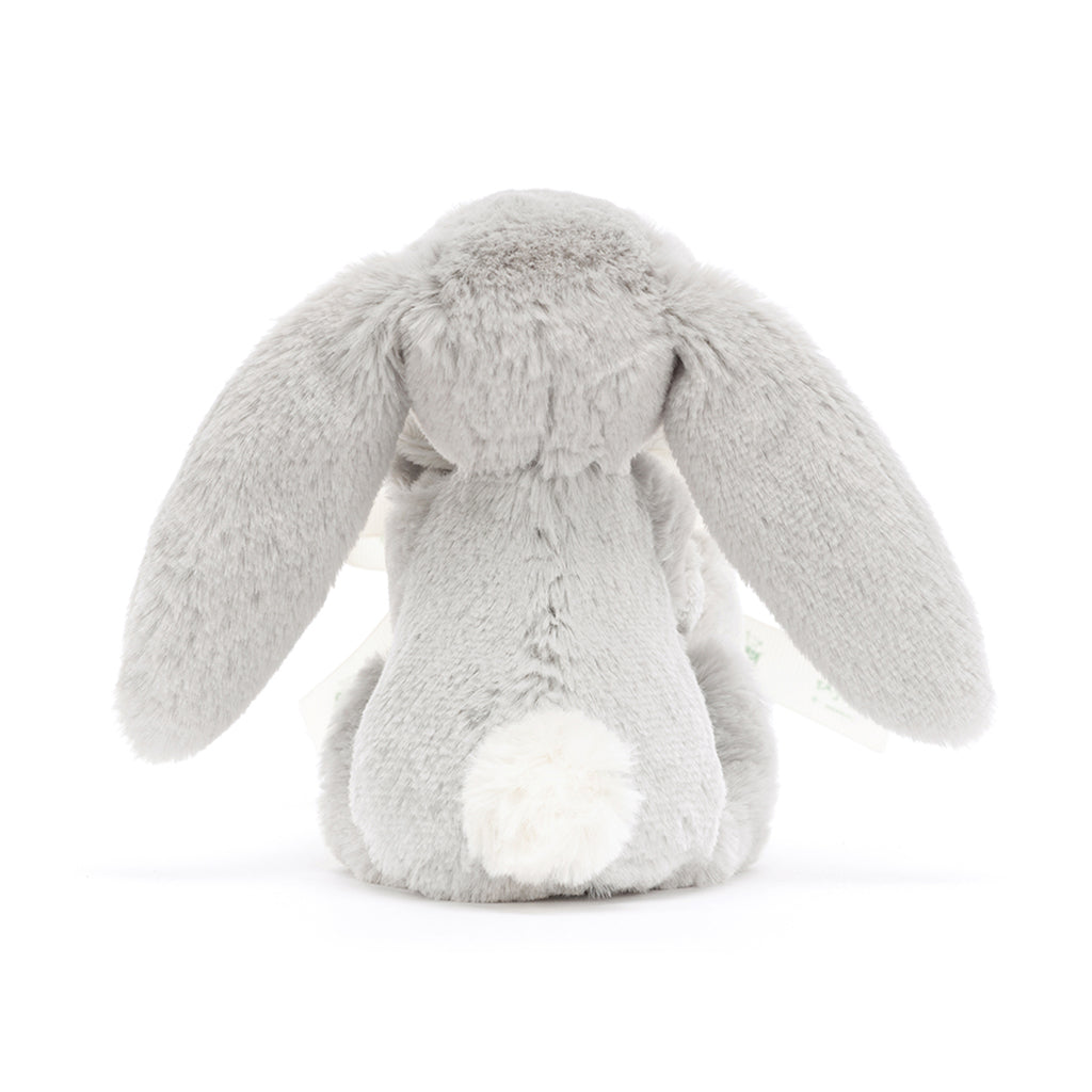 Baby Jellycat kosedyr, Bashful koseklut - Sølv kanin