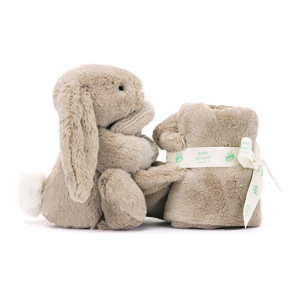Baby Jellycat kosedyr, Bashful koseklut – beige kanin
