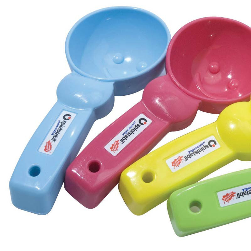 Sandleketøy, skje til is-kuler