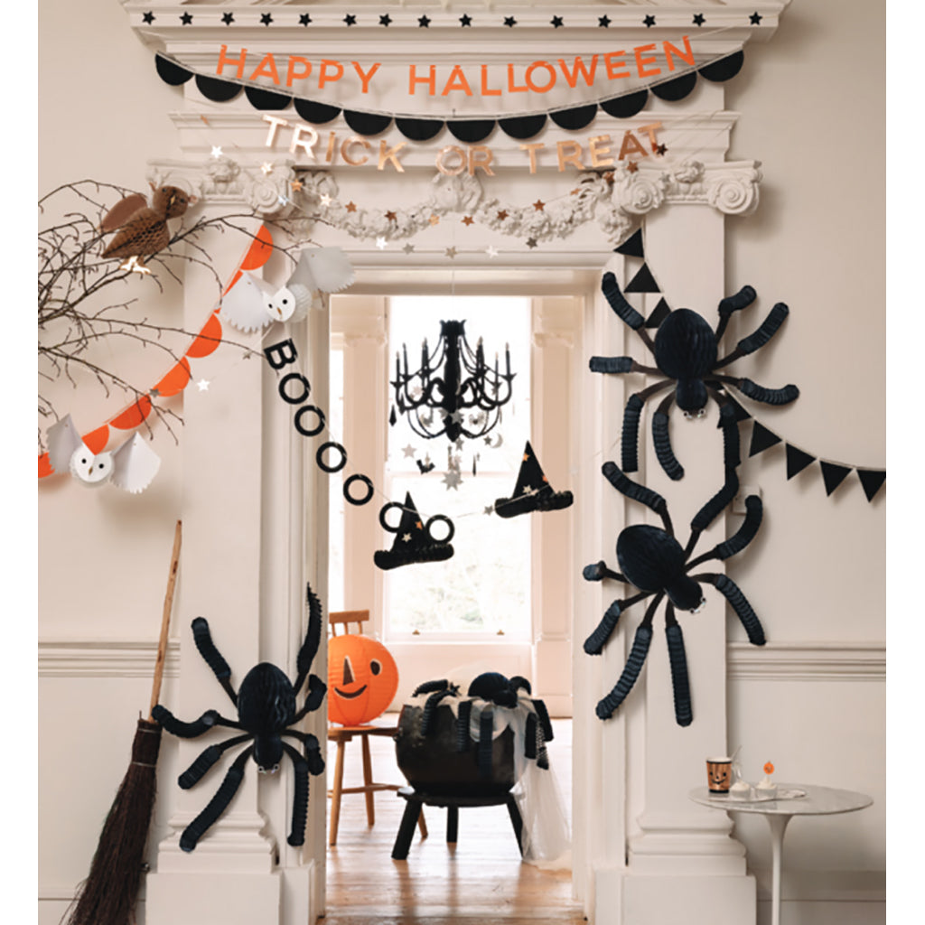 Meri Meri Papptallerkener, str. L, Halloween - 8 stk.