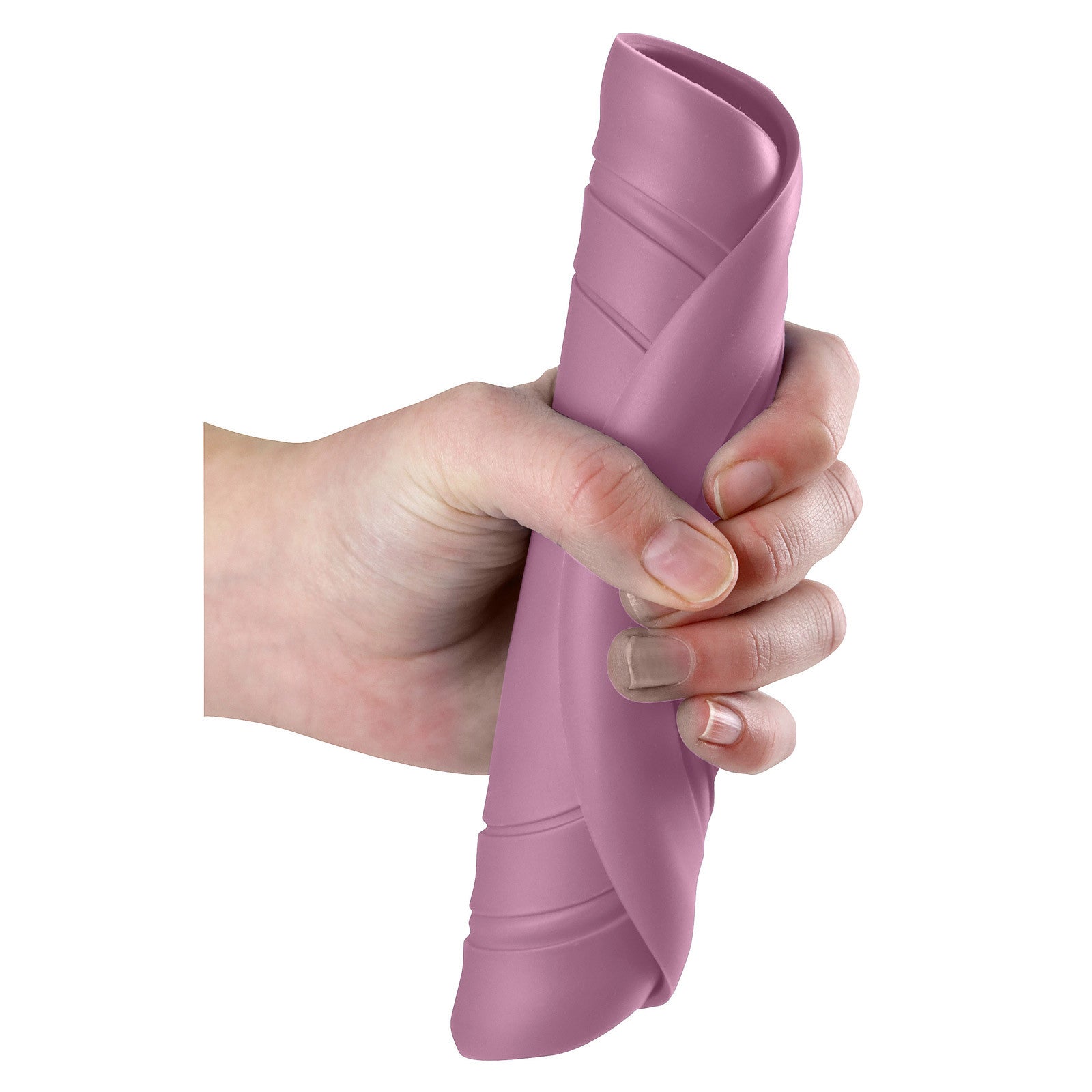 Scrunch-frisbee - dusty rose