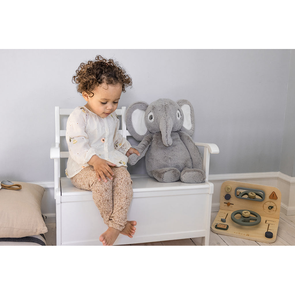 Sebra-bamse, elefanten Finley – 38 cm