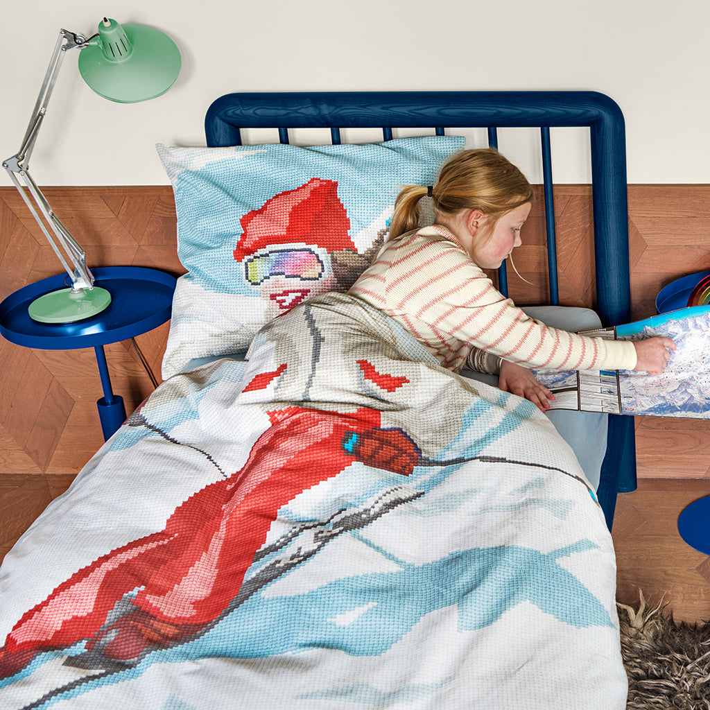 Snurk voksensengetøy, økologisk - Ski girl