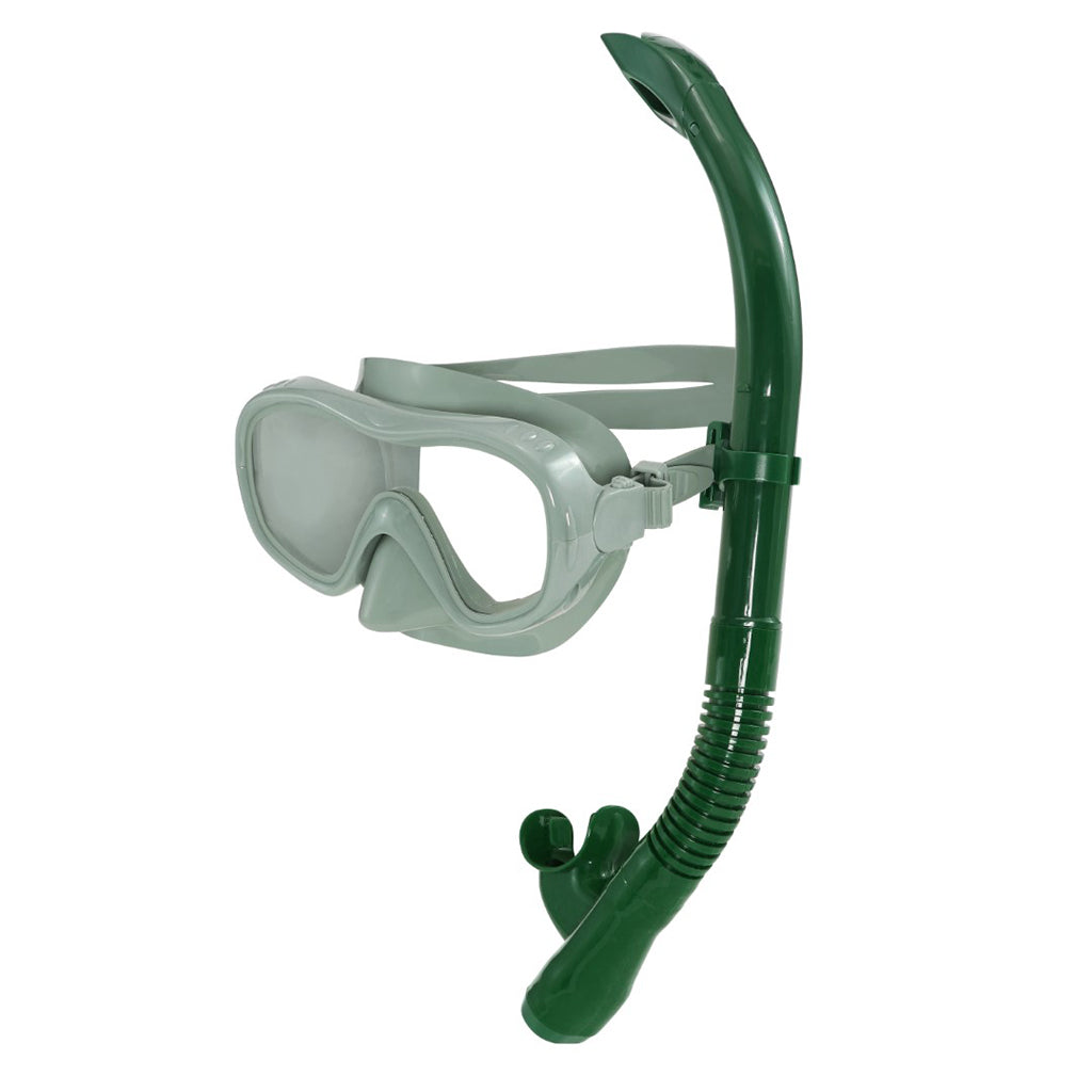 Petites Pommes snorklingsett, Betty - Calile/Oxford green