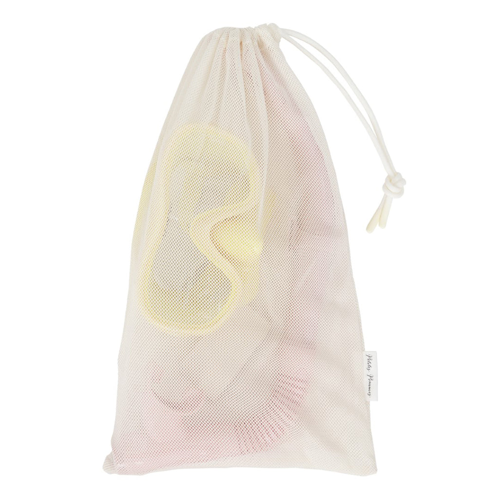 Petites Pommes snorklingsett, Betty – Citron / French rose