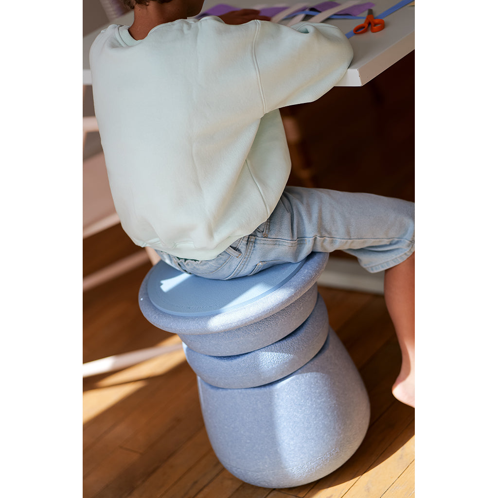 Stapelstein® Dynamic all lyseblå, balansekrakk