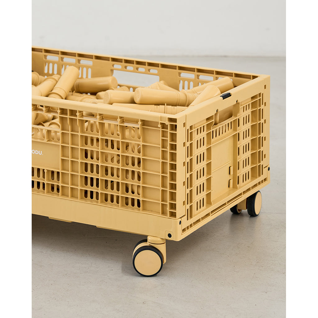 Modu Hjul til oppbevaringskasse, 4 stk. - Honey Yellow