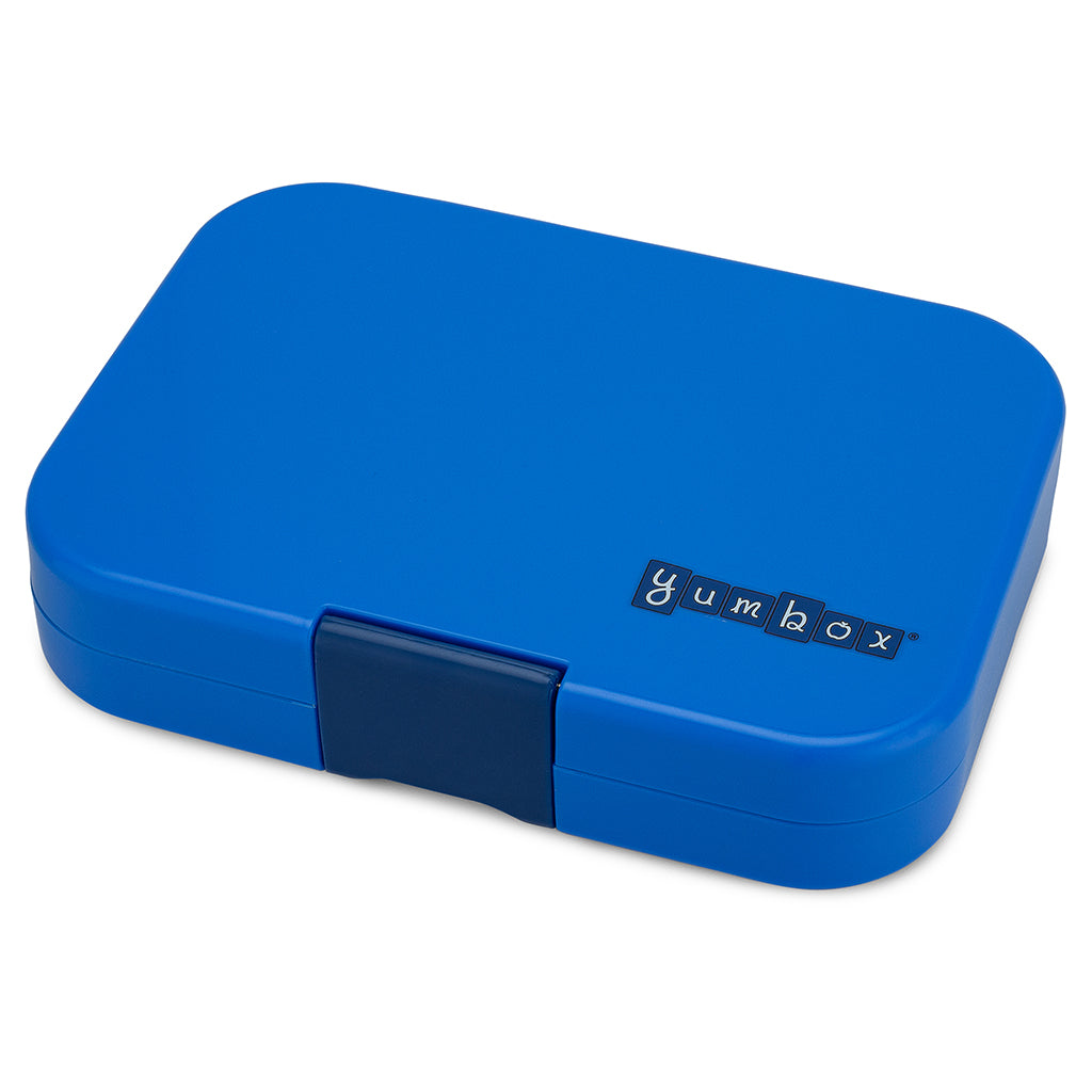 Yumbox matboks med 6 rom, Original – Surf Blue / Race Cars tray