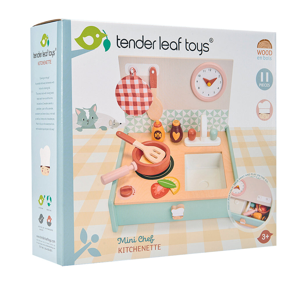 Tender Leaf, Lekekjøkken i tre - Lille