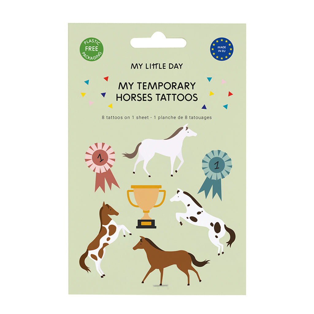 My Little Day tatoveringer med hestemotiver