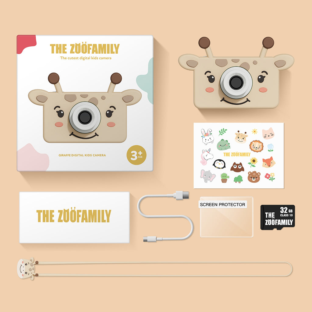 The ZooFamily, Zoo Friends barnekamera, 3-7 år - Giraf